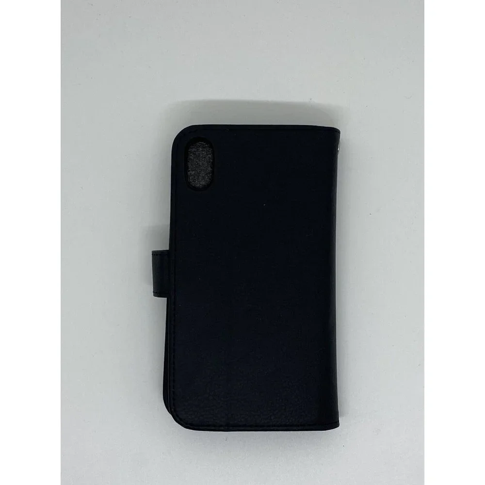 NEW Magnetic Flip Leather Detachable Wallet Case for Samsung S8 Plus - Black